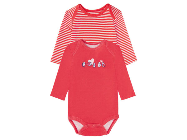 lupilu Baby meisjes rompertjes (Rood, 62/68)