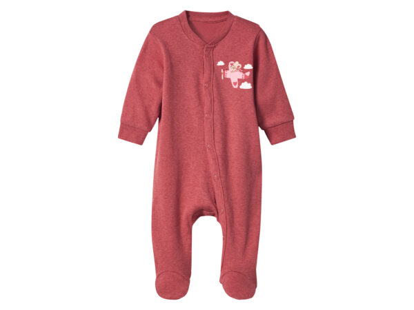 lupilu Baby pyjama (Rood, 50/56)
