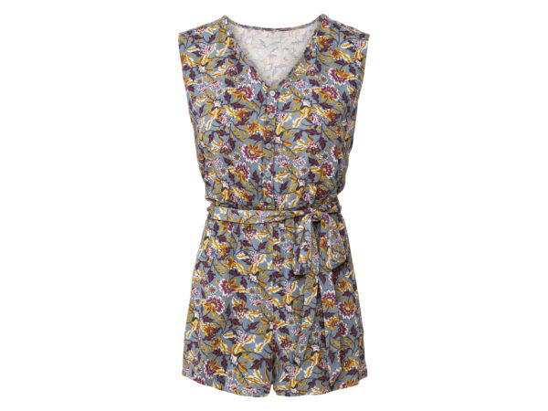esmara Jumpsuit (Blauw/patroon, M (40/42))