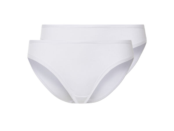 esmara 2 dames slips (Wit, L (44/46))