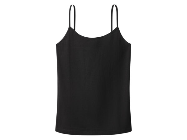 esmara Dames spaghettitop (Zwart, XS (32/34))