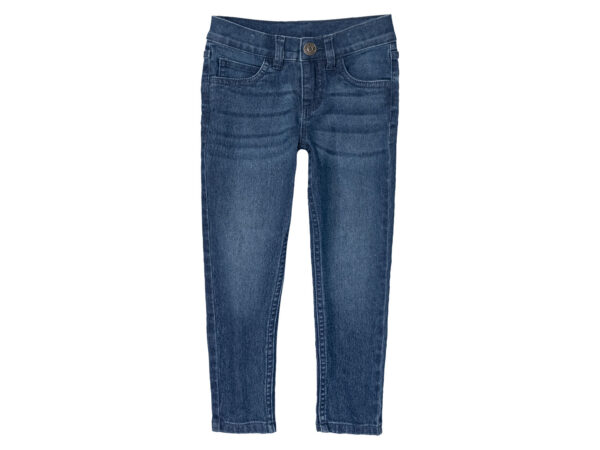 lupilu Kinder jeans - Slim fit (98, Blauw)