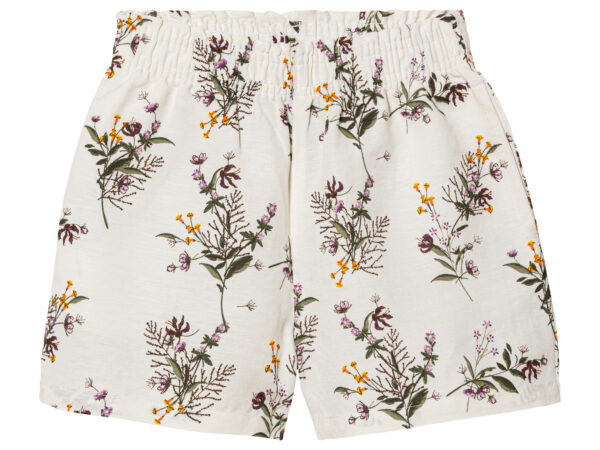 lupilu Meisjes linnen short (128, Wit)