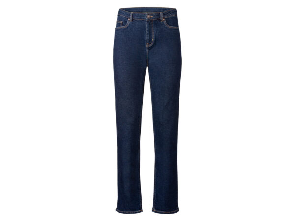 esmara Dames jeans straight-fit (36, Donkerblauw)