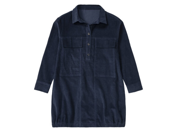 pepperts! Meisjes corduroy jurk (Marineblauw, 140)