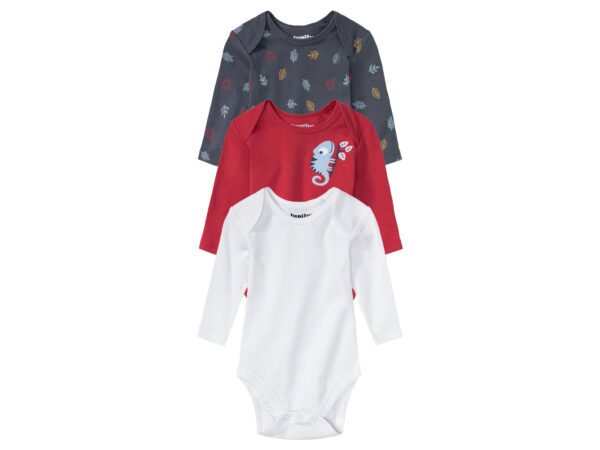 lupilu Rompertjes (Rood/donkerblauw/wit, 62/68)