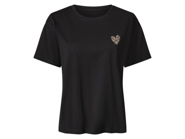 esmara Dames T-shirt (Zwart, XS (32/34))