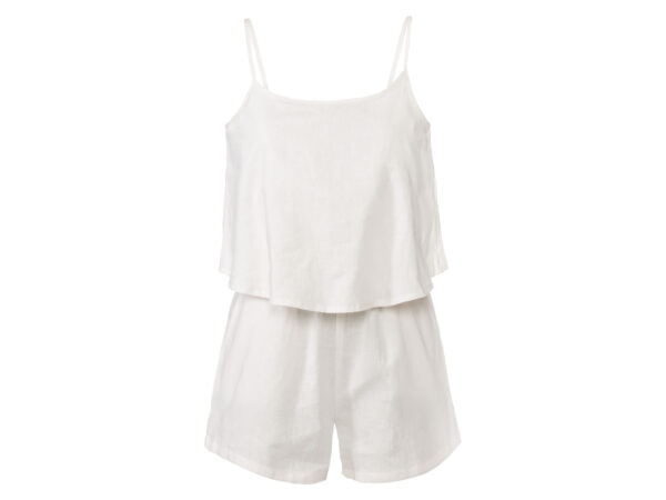 esmara Dames jumpsuit (Gebroken wit, 38)