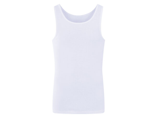 LIVERGY Heren hemd (Wit, S)
