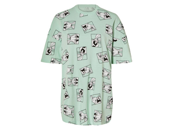 Dames bigshirt (Mint, S (36/38))