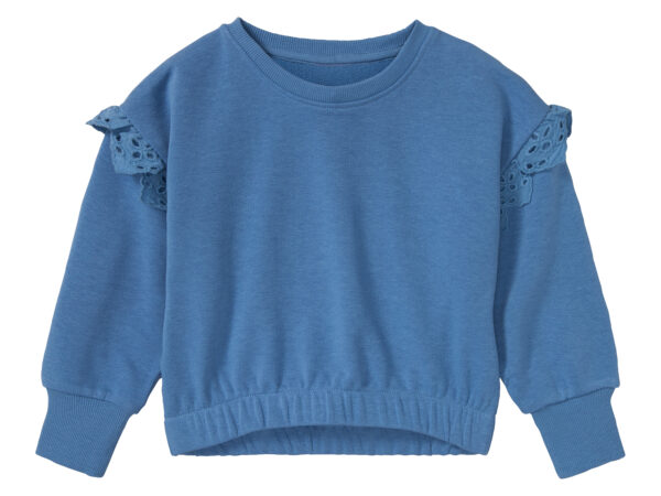 lupilu Meisjes sweater (122/128, Blauw)