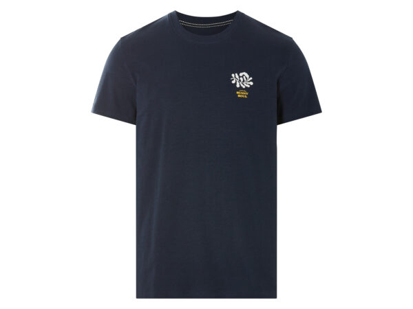 LIVERGY Heren T-shirt (Donkerblauw, M)