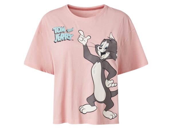 Dames pyjama Looney Tunes of Tom en Jerry (Lichtroze, M (40/42))