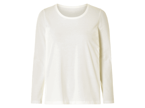 esmara Dames shirt met lange mouwen (Wit, S (36/38))