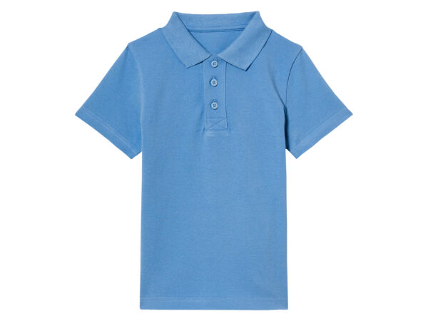 2 kinder poloshirts (Blauw, 110/116)