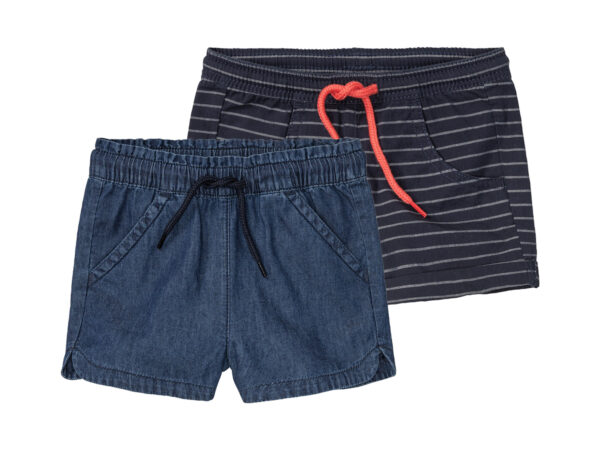 lupilu Kinder shorts (98/104, Donkerblauw gestreept)