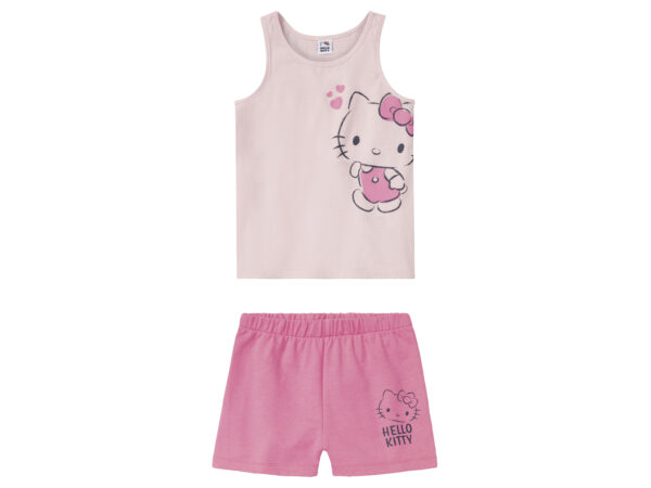 Meisjes set (98/104, Lichtroze/roze)