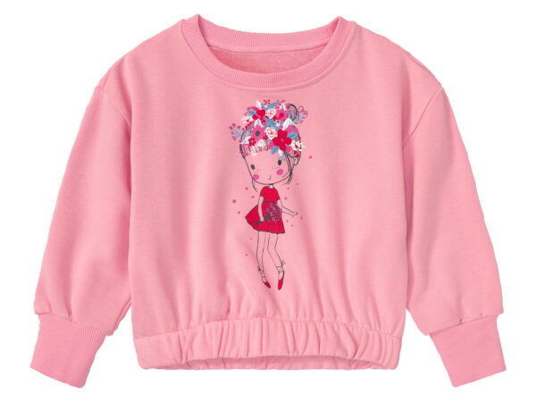 lupilu Meisjes sweater (98/104, Lichtroze)