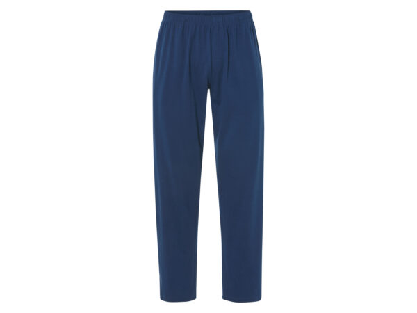 LIVERGY Heren pyjamabroek (Marineblauw, S)