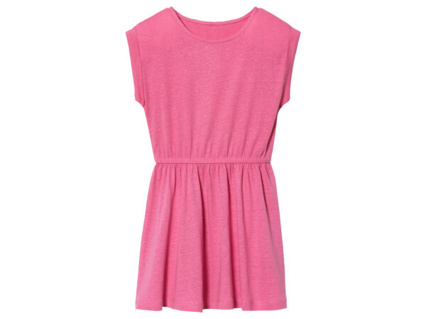 lupilu Meisjes jurk (122/128, Roze)