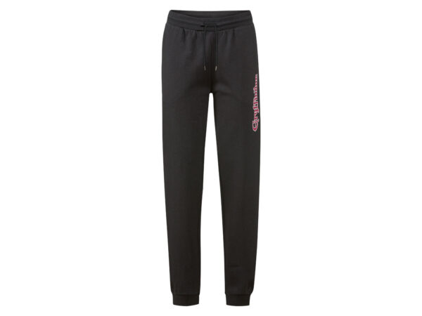 Heren joggingbroek met print op het been (M, Zwart)