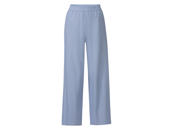 esmara Dames linnenbroek (Blauw, 38)