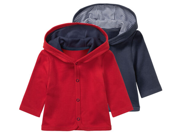 lupilu Baby jas (62/68, Donkerblauw/rood)