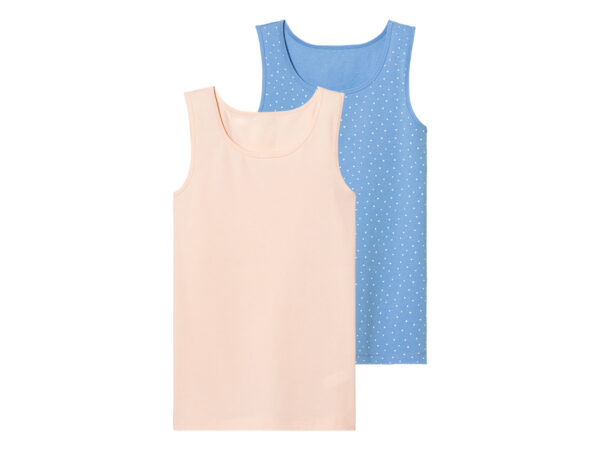 pepperts! 2 kinderhemden (146/152, roze/blauw)