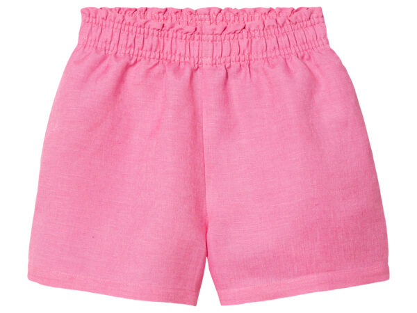 lupilu Meisjes linnen short (122, Roze)