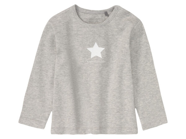 bellybutton Baby shirt met lange mouwen (74, Grijs)