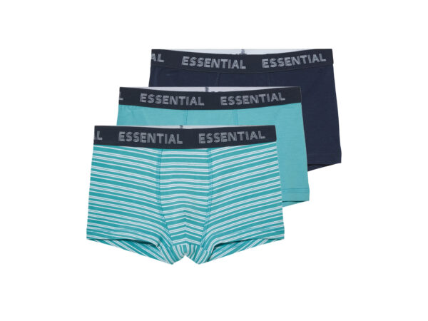 pepperts! 3 kinder boxers (Donkerblauw/petrol, 158/164)