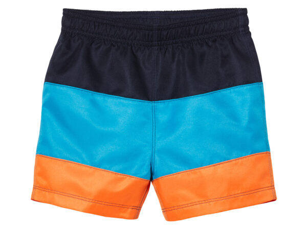 lupilu Peuters jongens zwemshort / zwembroek (98/104, Donkerblauw/lichtblauw/oranje)