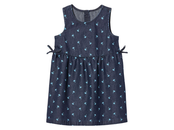 lupilu Peuter denim jurk (Donkerblauw, 122)